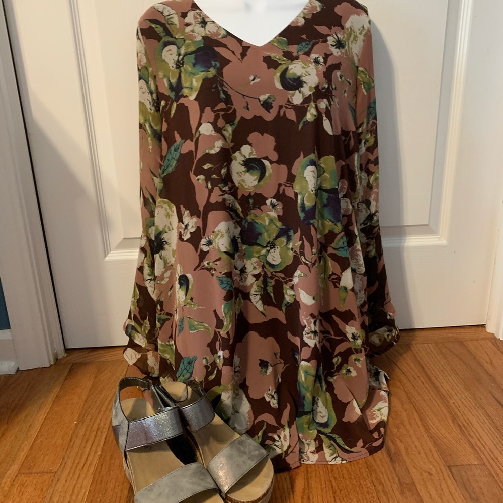 Boutique dress- peach love California